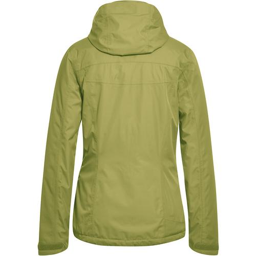 Rückansicht von Maier Sports Metor Therm Softshelljacke Damen Oliv