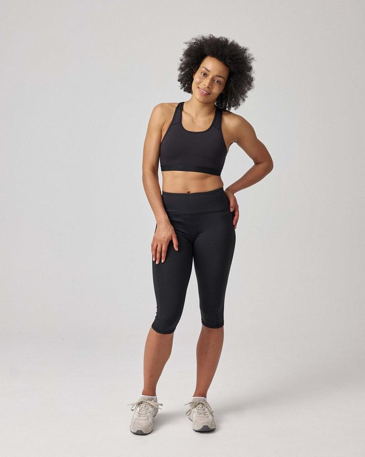 Snocks Snocks Capri Leggings Tights Damen - Schwarz - 1 | SportScheck