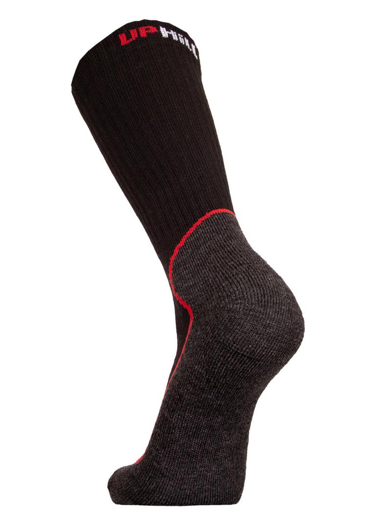 UphillSport UphillSport SUOMU Socken - grey/black/red - 1 | SportScheck