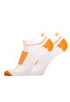 UphillSport FRONT LOW 2er Pack Socken - White, orange