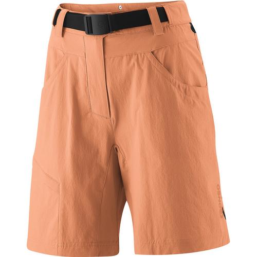 Rückansicht von Gonso Mira Fahrradshorts Damen Orange5033