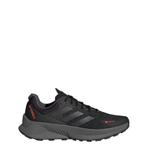 Rückansicht von adidas GTX SOULSTRIDE FLOW GTX SCHUH Wanderschuhe Core Black / Grey Six / Impact Orange