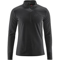 Maier Sports Dennis Langarmshirt Herren Schwarz