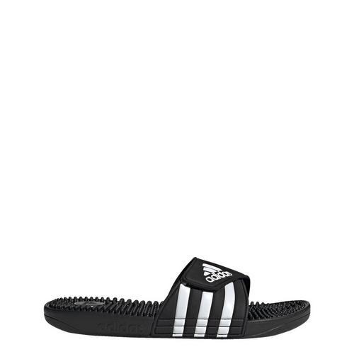 Rückansicht von adidas Adissage Badeschlappen Badelatschen Core Black / Cloud White / Core Black