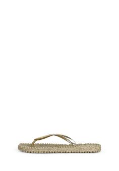 Ilse Jacobsen CHEERFUL04M Zehentrenner Damen platin