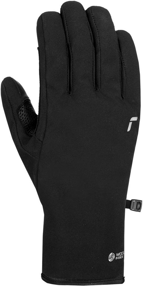 Rückansicht von Reusch Trooper TOUCH-TEC™ Lady Outdoorhandschuhe 7702 black / silver