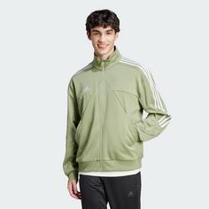 Rückansicht von adidas Tiro Trainingsjacke Funktionsjacke Herren Tent Green / White