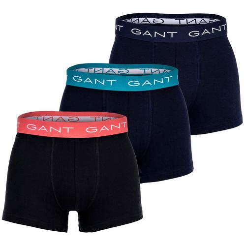 Rückansicht von GANT Boxershort Hipster Herren Blau