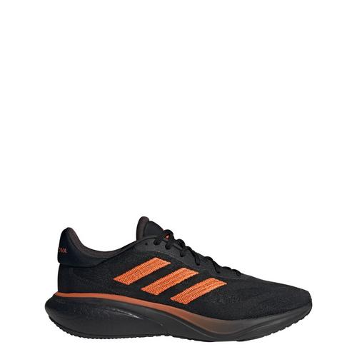 Rückansicht von adidas Supernova 3 Laufschuh Laufschuhe Core Black / Impact Orange / Cloud White