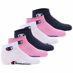 CHAMPION Socken Freizeitsocken Pink/Weiß/Blau