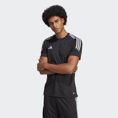 Rückansicht von adidas Tiro 23 Club Trainingstrikot Fußballtrikot Herren Black / White