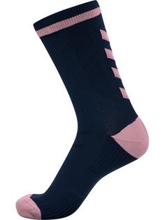 hummel ELITE INDOOR SOCK LOW PA Sportsocken BLACK IRIS/ORCHID