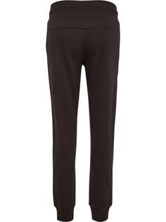 Rückansicht von hummel hmlOLIVIA REGULAR PANTS Hose Damen JAVA