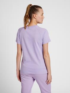 Rückansicht von hummel hmlNONI 2.0 T-SHIRT T-Shirt Damen HEIRLOOM LILAC