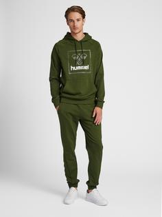 Rückansicht von hummel hmlISAM 2.0 HOODIE Hoodie Herren RIFLE GREEN