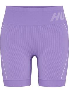 hummel hmlTE CHRISTEL SEAMLESS SHORTS Funktionsshorts Damen PLUM PERFECT/BELLFLOWER MELAN