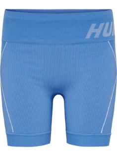 hummel hmlTE CHRISTEL SEAMLESS SHORTS Funktionsshorts Damen RIVIERA/BLUE BELL MELANGE