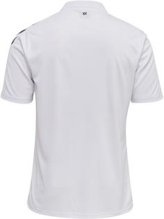 Rückansicht von hummel hmlCORE XK FUNCTIONAL POLO Funktionsshirt WHITE