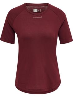 hummel hmlMT VANJA T-SHIRT Funktionsshirt Damen CABERNET