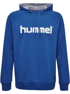 hummel HMLGO COTTON LOGO HOODIE Hoodie Herren TRUE BLUE