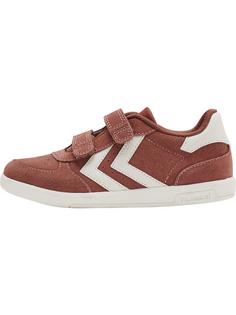 hummel VICTORY SUEDE Sneaker Kinder COPPER BROWN