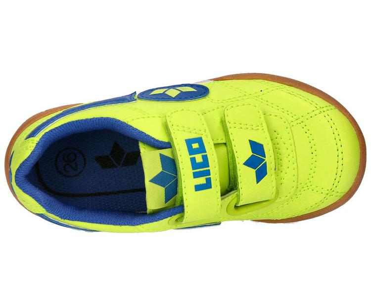 LICO LICO Klettschuh Sneaker Jungen - lemon/blau - 1 | SportScheck