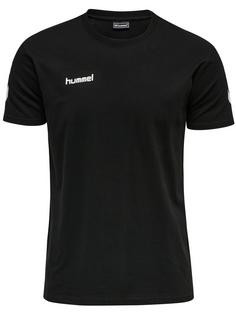 hummel HMLGO COTTON T-SHIRT S/S Funktionsshirt Herren BLACK