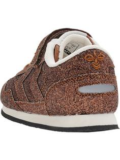 Rückansicht von hummel REFLEX GLITTER INFANT Sneaker Kinder COPPER