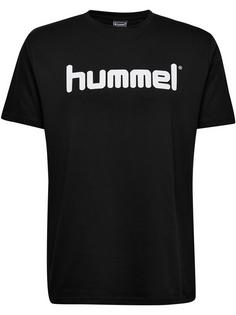 hummel HMLGO COTTON LOGO T-SHIRT S/S Funktionsshirt Herren BLACK