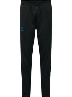 hummel hmlGG12 ACTION TRAINING PANTS Trainingshose Herren BLACK/DEEP LAGOON