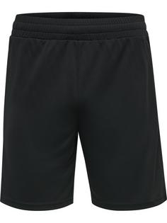 hummel hmlTE TOPAZ SHORTS Funktionsshorts Herren BLACK