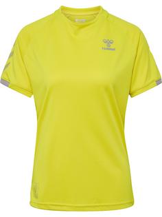 hummel hmlGG12 ACTION JERSEY S/S WOMAN Funktionsshirt Damen SULPHUR SPRING