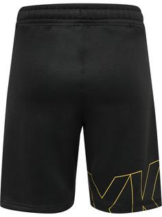 Rückansicht von hummel hmlCIMA XK SHORTS KIDS Funktionsshorts Kinder BLACK