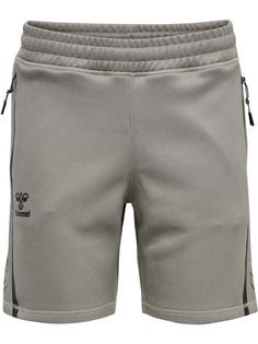 hummel hmlCIMA XK SHORTS WOMAN Funktionsshorts Damen GREY MELANGE