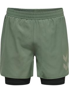 hummel hmlMT FORCE 2 IN 1 SHORTS Funktionsshorts Herren LAUREL WREATH