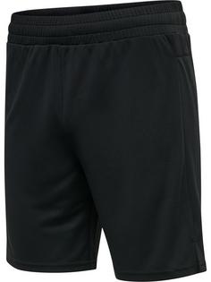 Rückansicht von hummel hmlTE TOPAZ 2-PACK SHORTS SET Funktionsshorts Herren BLACK/BLACK