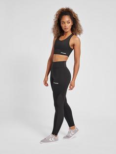 Rückansicht von hummel hmlMT GRACE SPORTS BRA Sport-BH Damen BLACK