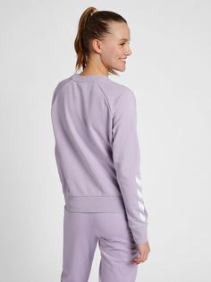 Rückansicht von hummel hmlNONI 2.0 SWEATSHIRT Sweatshirt Damen HEIRLOOM LILAC