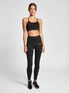 Rückansicht von hummel hmlMT CHIPO PADDED SPORTS BRA Sport-BH Damen BLACK