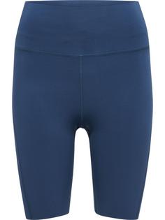 hummel hmlMT GRACE HW TIGHT SHORTS Funktionsshorts Damen INSIGNIA BLUE