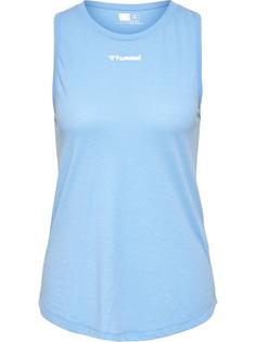 hummel hmlMT VANJA TOP Funktionsshirt Damen PLACID BLUE