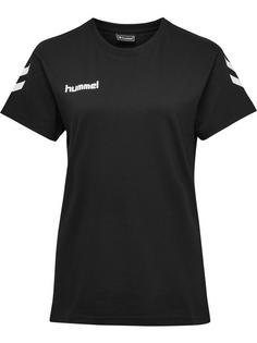 hummel HMLGO COTTON T-SHIRT WOMAN S/S Funktionsshirt Damen BLACK