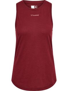 hummel hmlMT VANJA TOP Funktionsshirt Damen CABERNET