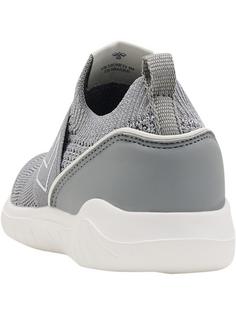 Rückansicht von hummel KNIT SLIP-ON RECYCLE Sneaker Kinder BLACK