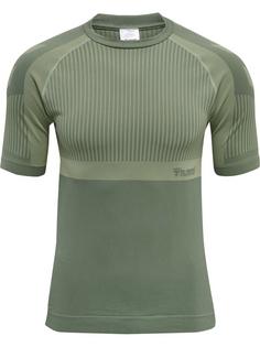 hummel hmlMT UNIT SEAMLESS T-SHIRT Funktionsshirt Herren LAUREL WREATH/LILY PAD