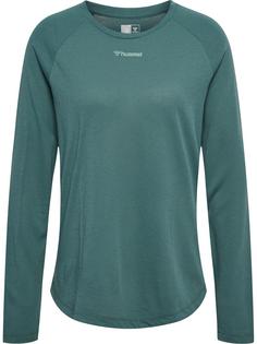 hummel hmlMT VANJA T-SHIRT L/S Funktionsshirt Damen NORTH ATLANTIC