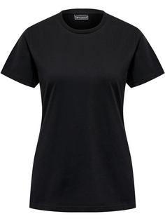 hummel hmlRED HEAVY T-SHIRT S/S WOMAN Funktionsshirt Damen BLACK