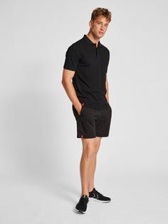 Rückansicht von hummel hmlRED CLASSIC POLO Funktionsshirt Herren BLACK