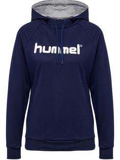 hummel HMLGO COTTON LOGO HOODIE WOMAN Hoodie Damen MARINE