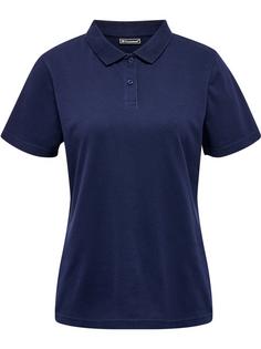 hummel hmlRED STRETCH POLO WOMAN Funktionsshirt Damen MARINE